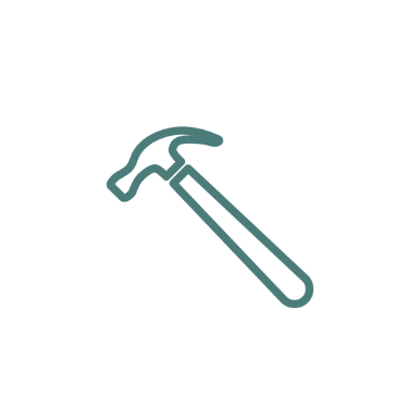 Hammer icon (green)